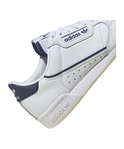 adidas continental 80 damen weiß blau|Adidas continental 80 women's.